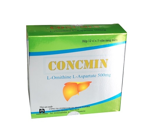 CONCMIN (L-Ornithine L-Aspartate 500mg)